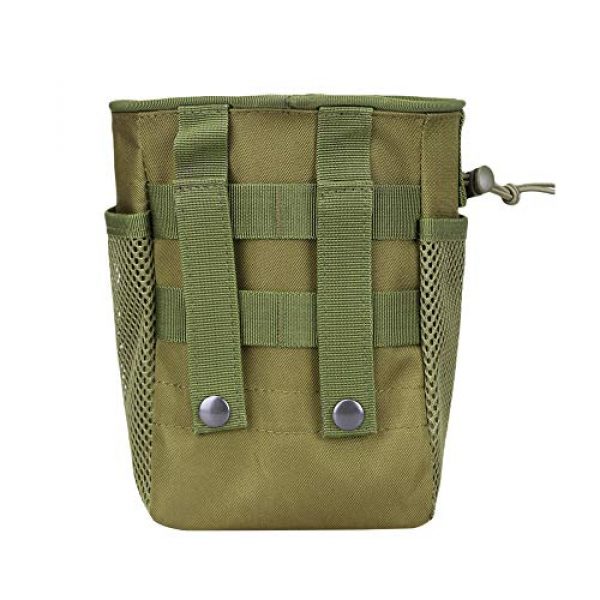 AMYIPO Tactical Pouch 4 AMYIPO Tactical Molle Drawstring Magazine Dump Pouch, Military Adjustable Belt Utility Hip Holster Bag Outdoor Mag Pouch