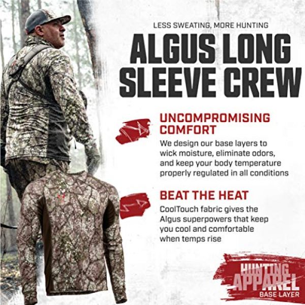 Badlands Tactical Shirt 2 Badlands Algus Long Sleeve Crew with Cooltouch Technology