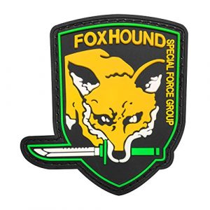 Morton Home Airsoft Morale Patch 1 Morton Home Rubber Badges PVC Rubber 3D Morale Patch (Foxhound Special Force Group)