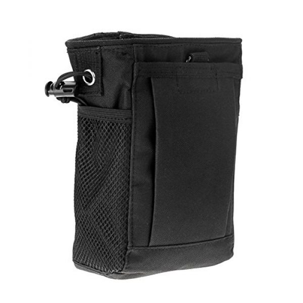 LiulingWSH Tactical Pouch 1 LiulingWSH Tactical Molle Drawstring Magazine Dump Pouch Military Utility Hunting Rifle Pouch Bag