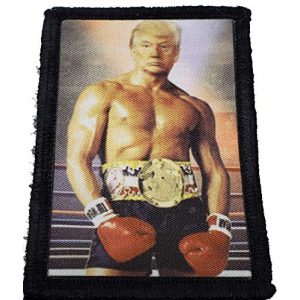 RedheadedTshirts Airsoft Morale Patch 1 Rocky Trump Morale Patch Funny Tactical Military by RedheadedTshirts. Made in The USA!