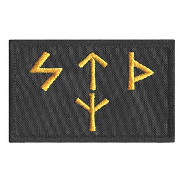 LEGEEON Airsoft Morale Patch 1 LEGEEON Russian FSB Spetsnaz Runes 2x3.25 Special Forces Russia SF SOF KGB Norse Morale Tactical Hook&Loop Patch