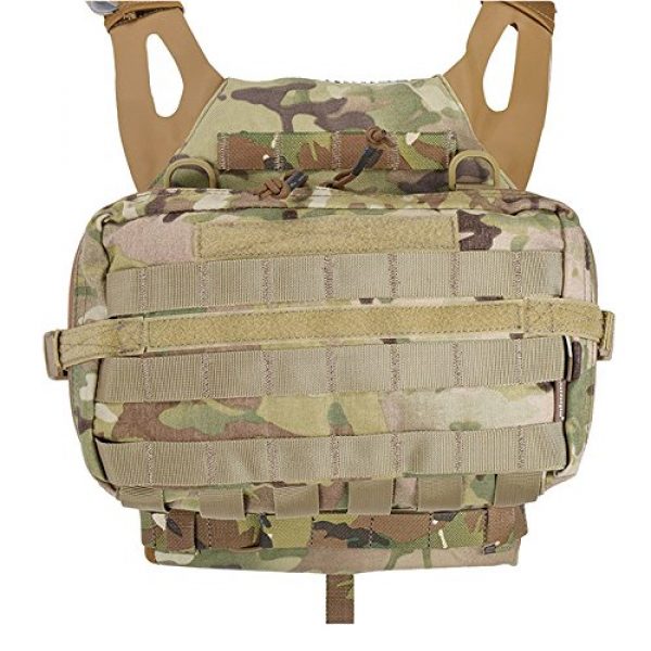 EMERSONGEAR Tactical Pouch 7 EMERSONGEAR Molle Admin Pouch,Tactical Durable and Portable EDC Tool PouchMilitary Nylon Holder Modular Utility Organizer Bag Ideal for Every Day Carry, Travels, Outdoor Activities