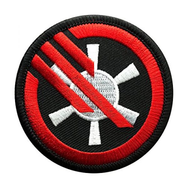 Miltacusa Airsoft Morale Patch 1 Inferno Squad Iron on sew on Patch(SI-2)