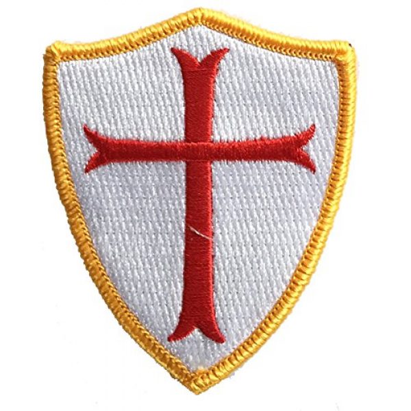 Gadsden and Culpeper Airsoft Morale Patch 1 Crusader Shield Shoulder Patch