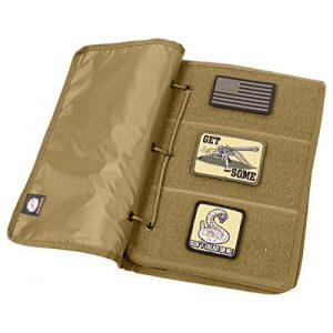 Rothco Airsoft Morale Patch 1 Rothco Hook & Loop Patch Book, Coyote