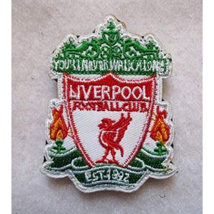 Embroidered Patch Airsoft Morale Patch 1 L-iverpool Football Club 3D Tactical Patch Military Embroidered Morale Tags Badge Embroidered Patch DIY Applique Shoulder Patch Embroidery Gift Patch