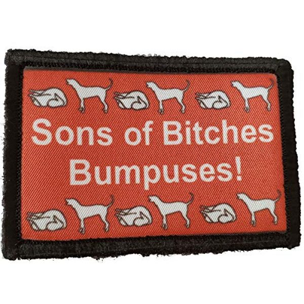 RedheadedTshirts Airsoft Morale Patch 1 Bumpuses Sons of Bitches Christmas Morale Patch Funny Tactical Military by RedheadedTshirts. Made in The USA!