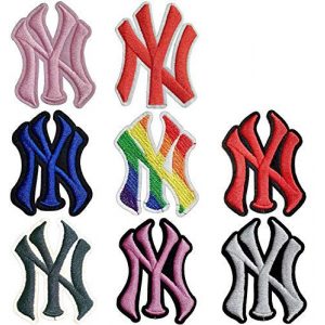 Addones Airsoft Morale Patch 1 5 Random Baseball Team Logo Embroidered Patch Iron On Sew On Appliques Morale Hook and Loop Fasteners Backing Patches Sport Badge Emblem SignSize:2.2"X3.0"