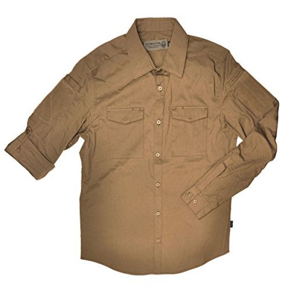 HAZARD 4 Tactical Shirt 1 HAZARD 4 Colonial(TM) Safari Stretch Patch Shirt (R)