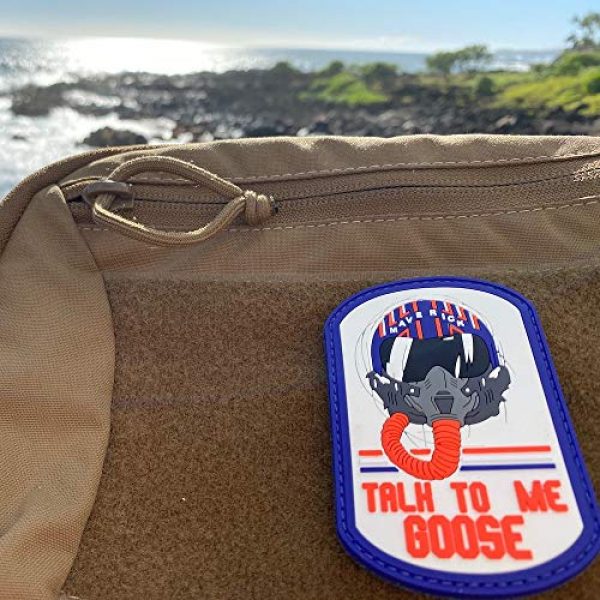 Violent Little Machine Shop Airsoft Morale Patch 7 Violent Little Machine Shop "Talk to Me Goose" PVC Morale Patch (Color)