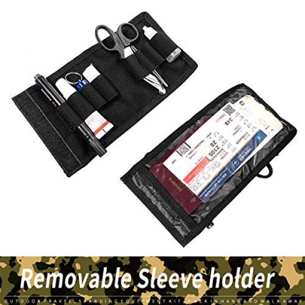 IronSeals Tactical Pouch 5 IronSeals Tactical Molle Tool Utility Accessory Admin Pouch Bag for Outdoor Sports Survival