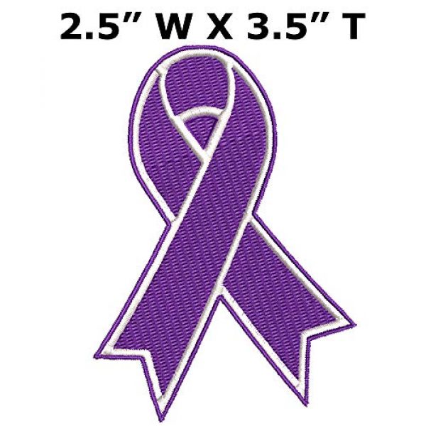 Appalachian Spirit Airsoft Morale Patch 2 Epilepsy Awareness Support Ribbon 3.5" Embroidered Patch DIY Iron or Sew-on Decorative Vacation Travel Souvenir Applique