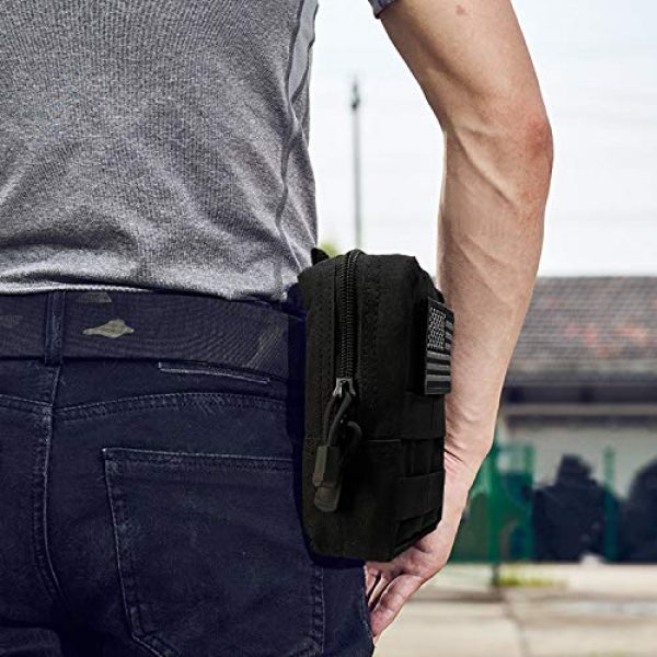 YDa Tactical Pouch 6 YDa Molle Pouch 2 Pack Tactical EDC Pouch Organizer for Tactical Backpack