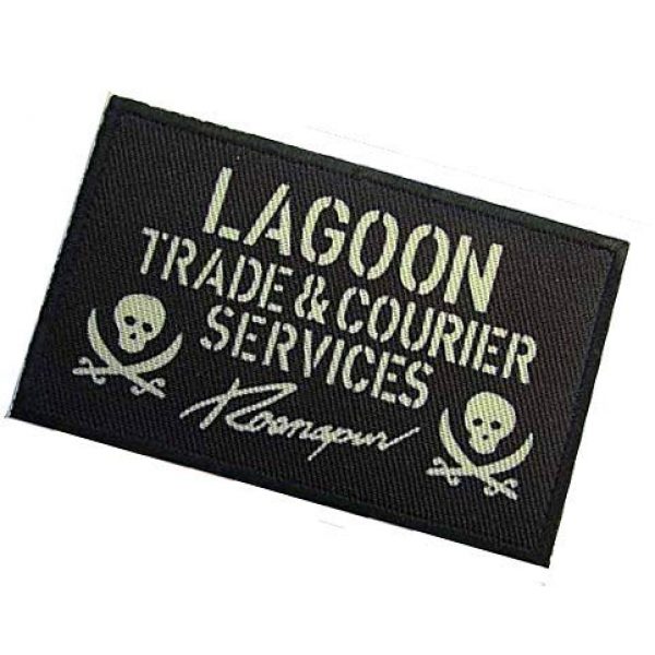 Embroidery Patch Airsoft Morale Patch 3 Black Lagoon Lagoon Military Hook Loop Tactics Morale Patch