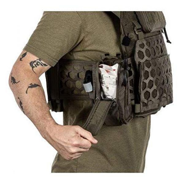 5.11 Tactical Pouch 7 5.11 Tactical Style # 56489 Flex Med Pouch, Includes Extra Flex Hook Adaptor Style # 56480, All in Black