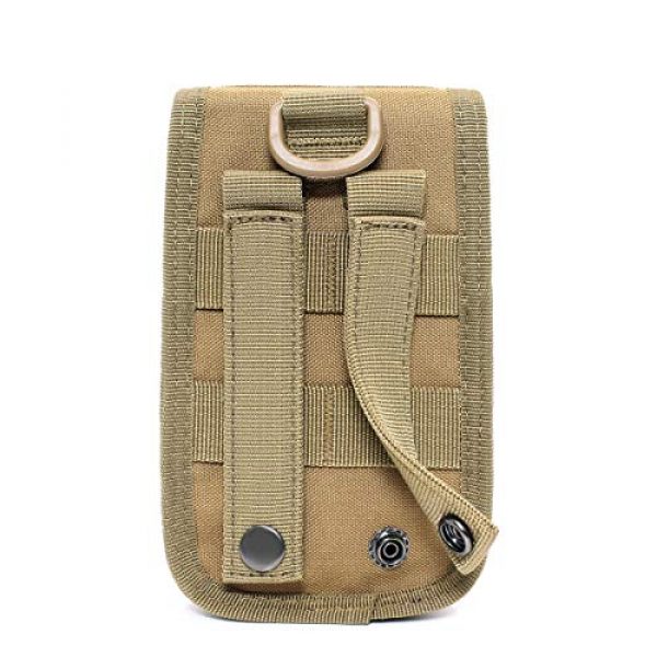 TRIWONDER Tactical Pouch 4 TRIWONDER Tactical MOLLE Holster Army Mobile Phone Belt Pouch EDC Security Pack Carry Accessory Kit Waist Bag Case Cellphone Holster