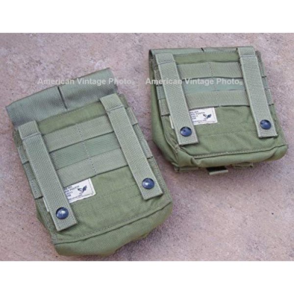 MILITARY Tactical Pouch 4 MILITARY Pair Issue Magazine Ration Ammo Dump Pouch Case