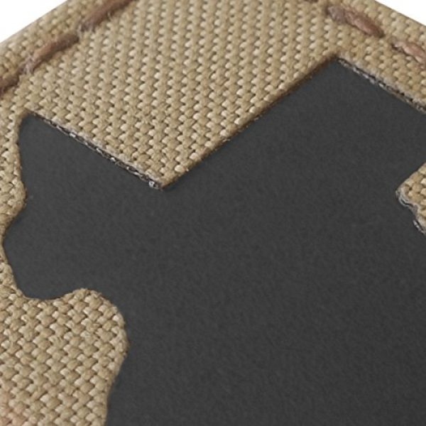Tactical Freaky Airsoft Morale Patch 5 Texas Multicam Infrared IR 2x2 Tactical Morale Hook&Loop Patch