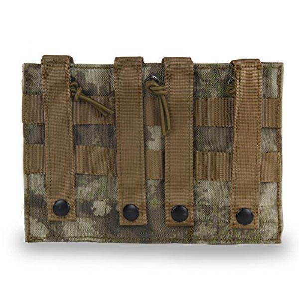 OAREA Tactical Pouch 6 Oarea WoSporT Molle Triple Open Top Mag Pouch Tactical Vest Accessory Storage Bag