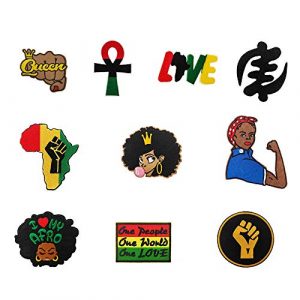 Cute-Patch Airsoft Morale Patch 1 Fist Up Black Lives Matter Iron on Patches Hat Pin BLM