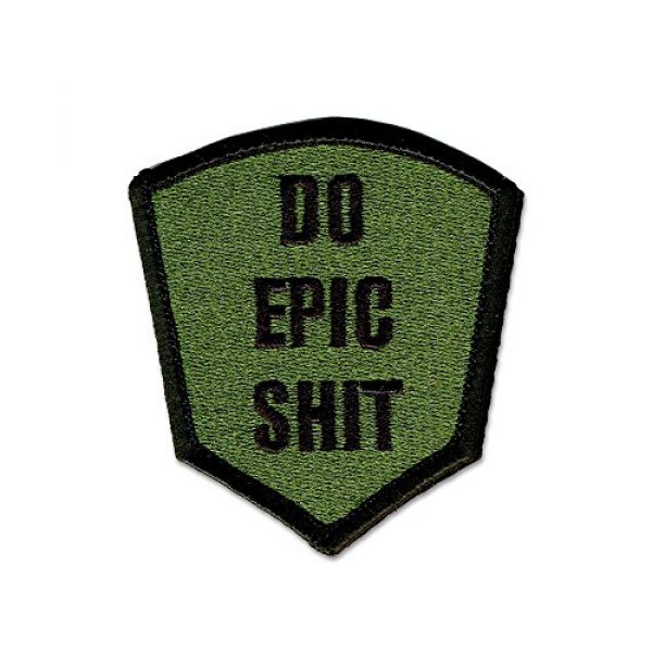 BASTION Airsoft Morale Patch 1 BASTION Morale Patches (Do Epic Sxxx, ODG) | 3D Embroidered Patches with Hook & Loop Fastener Backing | Well-Made Clean Stitching | Military Patches Ideal for Tactical Bag, Hats & Vest