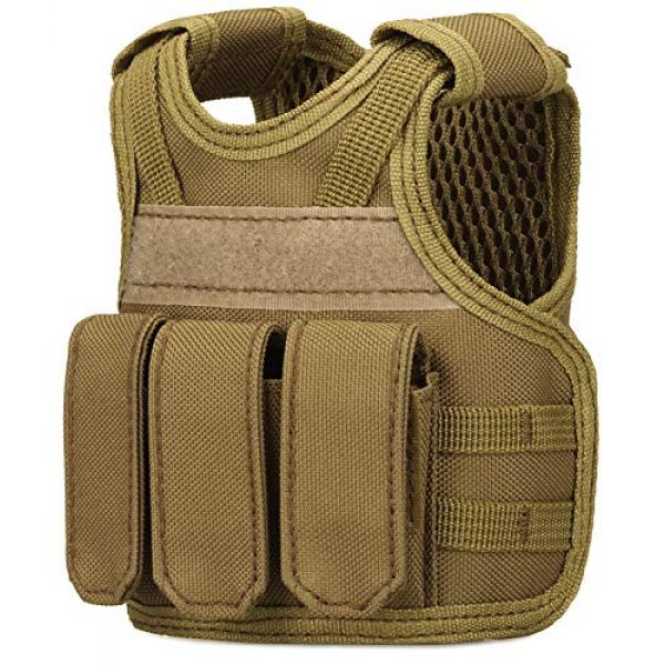 Protector Plus Tactical Pouch 1 Protector Plus Tactical Mini Beer Vest Military Beverage Jacket Molle Drink Bottle Holder Pouch Christmas Decoration