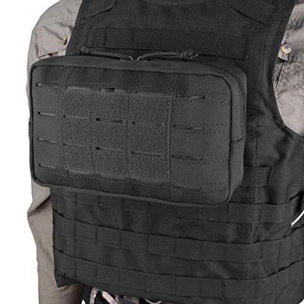 AMYIPO Tactical Pouch 6 AMYIPO Equipment Multi-Purpose Tactical Molle Admin Pouch EDC Utility Tools Bag Utility Pouches Molle Attachment Military Modular Attachment Small Pouch