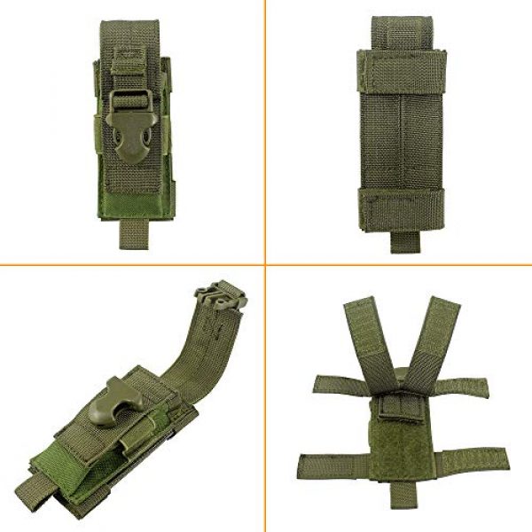 Depring Tactical Pouch 2 Depring Tactical Single Sheath Holster Utility Tool Holder Case Horizontal Vertical Pistol Mag Pouch
