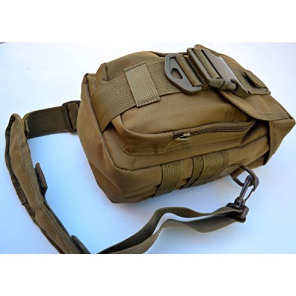 Acid Tactical Tactical Pouch 5 Acid Tactical MOLLE First Aid Bag Pouch Trauma TAN/Sand EMT Medic Utility