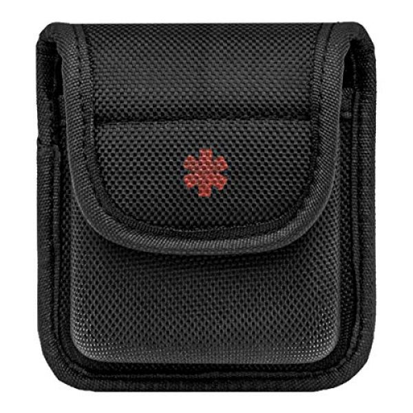 HERO'S PRIDE DUTY GEAR Tactical Pouch 1 Hero's Pride Nasal Spray CASE, Finish Nylon, Snap Color Hidden Snap Closure, Fits Belts: 2.25" W - NARCAN