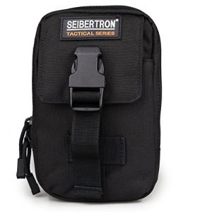 Seibertron Tactical Pouch 1 Seibertron Compact EDC Pouch Utility Gadget Wallet Fit 6.3" Phone Belt Bag