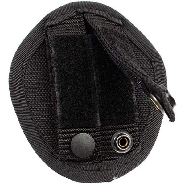 mcjs-silisili Tactical Pouch 4 mcjs-silisili Handcuff Case 2Pcs, Quick Release Handcuff Case Nylon Open Top Handcuff Holder Pouch Fits Chain