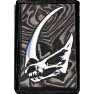 RedheadedTshirts Airsoft Morale Patch 1 Mandalorian Beskar Mudhorn Morale Patch Tactical Military. 2x3" Hook and Loop Made in The USA