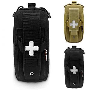 Falcon MediTac Tactical Pouch 1 New Falcon Medi-Tac Tactical EMT Pouch Everyday Carry First Aid Pouch with Molle System and Tourniquet Holder