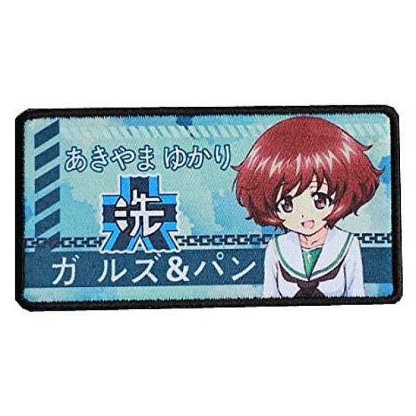 Fine Print Patch Airsoft Morale Patch 1 Japan Anime Girls & Panzer Hook Loop Tactics Morale Printed Patch (color4)
