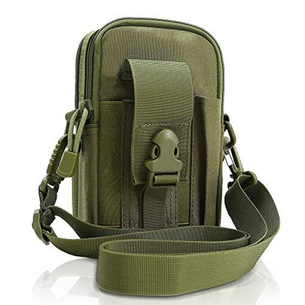 GoodTake Tactical Pouch 1 GOOD TAKE Tactical Molle Pouch EDC Men Belt Waist Bag Utility Gadget Gear Tool Organizer Pocket with Cell Phone Holster Holder for Outdoor