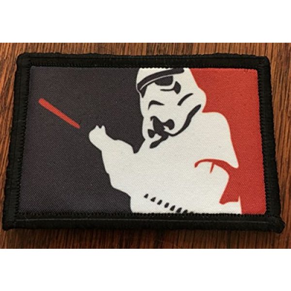 RedheadedTshirts Airsoft Morale Patch 2 Star Wars Professional Stormtrooper Morale Patch. 2x3" Hook and Loop Patch. Made in The USA