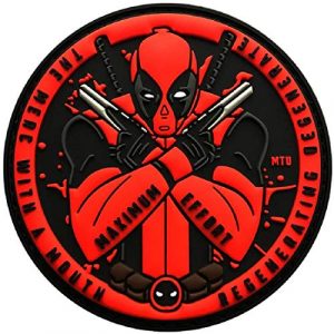 Miltacusa Airsoft Morale Patch 1 Maximum Effort Hook Patch (3.0 X 3.0-3D PVC Rubber)