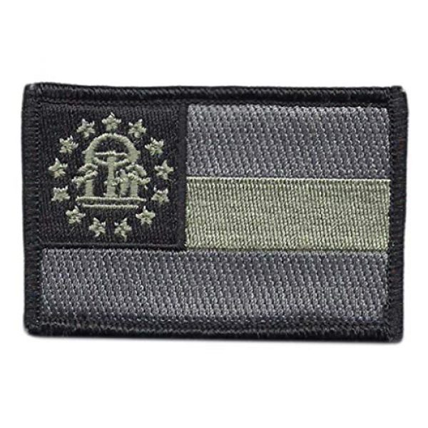 Gadsden and Culpeper Airsoft Morale Patch 2 Tactical State Patch - Georgia