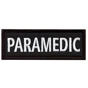 LEGEEON Airsoft Morale Patch 1 LEGEEON Paramedic 5"x2" EMS EMT Medical Body Armor Morale Tactical Embroidery Hook-and-Loop Patch