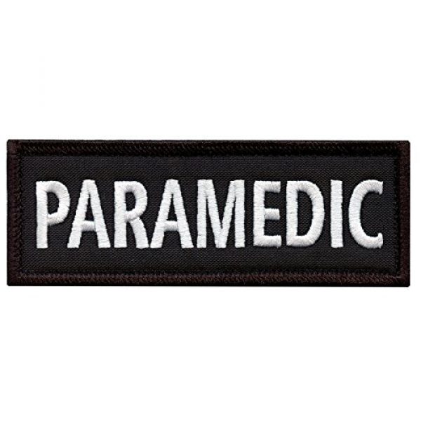 LEGEEON Airsoft Morale Patch 1 LEGEEON Paramedic 5"x2" EMS EMT Medical Body Armor Morale Tactical Embroidery Hook-and-Loop Patch