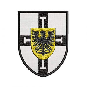 Appalachian Spirit Airsoft Morale Patch 1 Teutonic Shield Tactical Saying Morale Military Tag Embroidered Premium Patch DIY Iron-on or Sew-on Decorative Badge Emblem Gear Clothes Appliques
