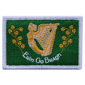 Gadsden and Culpeper Airsoft Morale Patch 1 Erin Go Bragh Tactical Morale Patch - 2" x3" - Color