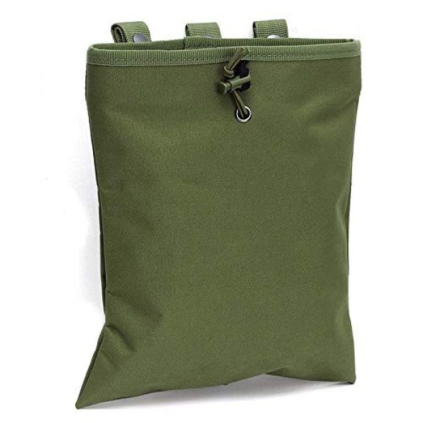 Pvnoocy Tactical Pouch 2 Pvnoocy Tactical Recycling Bag, Molle Recycling Storage Bag for Climbing Bouldering, Gymnastics, Gym Pouch, Cross Fit and Lifting