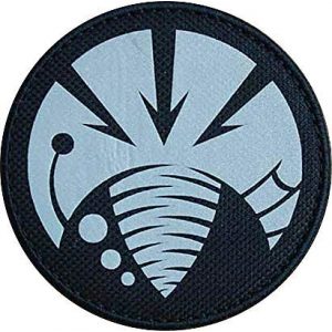 Embroidery Patch Airsoft Morale Patch 1 SCP Foundation Special Containment Procedures Foundation SCP Mobile Task Forces Gamma-6 Deep Feeders" Military Hook Loop Tactics Morale Reflective Patch