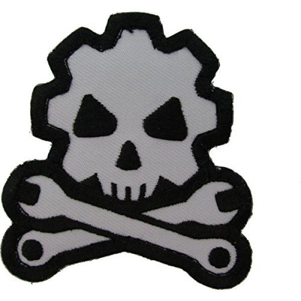 Mil-Spec Monkey Airsoft Morale Patch 1 Death Mechanic Morale Patch (SWAT (Black))