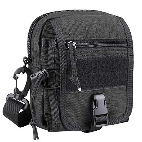 MAGARROW Tactical Pouch 1 MAGARROW Tactical Molle Pouch Compact Utility Gadget Waist EDC Bag with Shoulder Strap