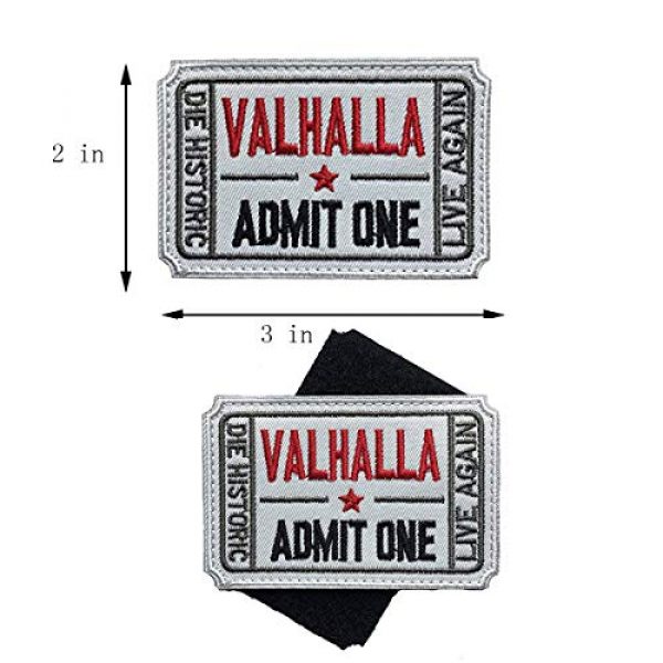 Arogheiz Airsoft Morale Patch 2 Bundle 3 Pieces Tactical Desert Badge Embroidery Fastener Hook & Loop Emblem Patch