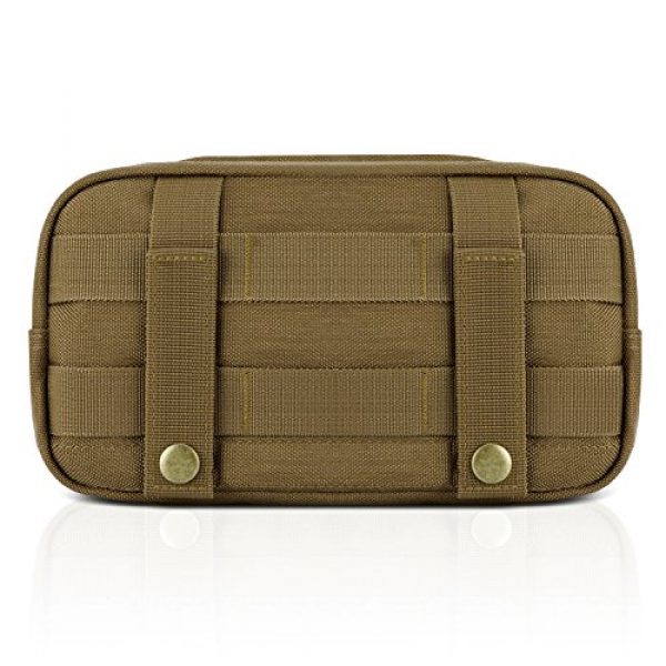 Barbarians Tactical Pouch 4 Barbarians Tactical MOLLE Utility Pouch Compact Horizontal, EDC Multi-Purpose Admin Pouch Bag